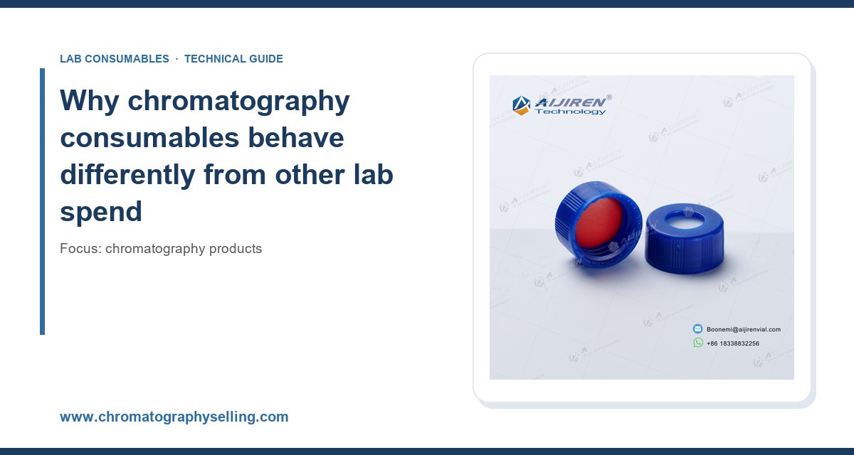 Why chromatography consumables behave differently from other lab spend