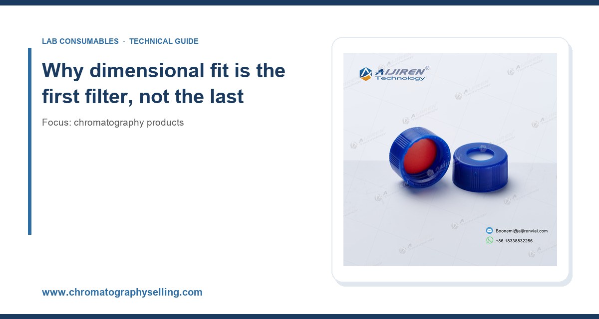 Why dimensional fit is the first filter, not the last